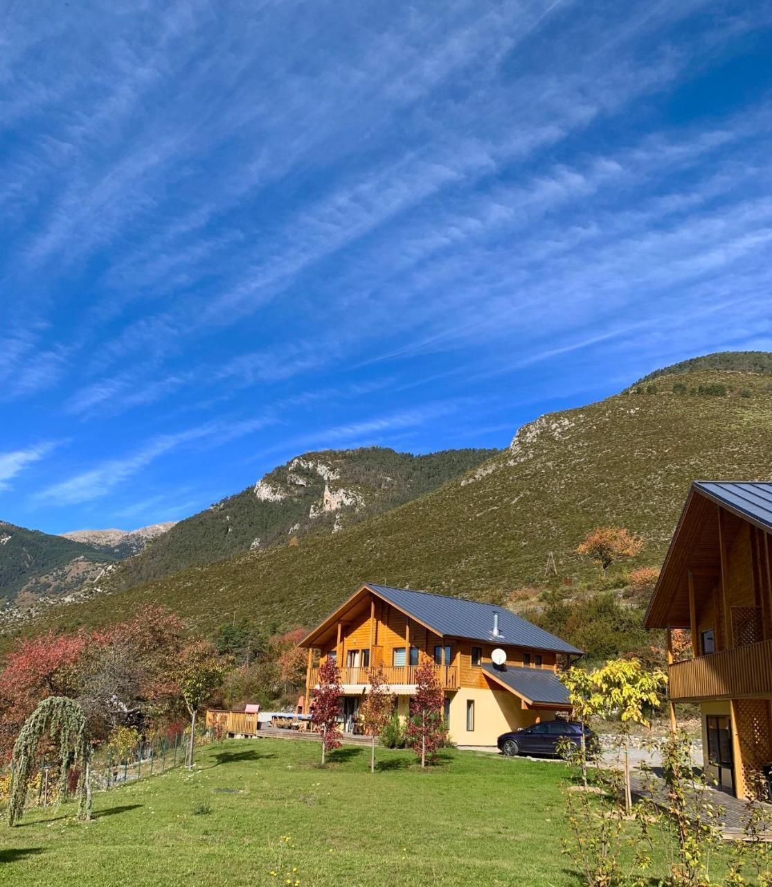 Les Chalets Fleurs De France - Kota Saint-Dalmas Kültér fotó